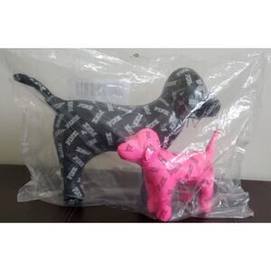 VINTAGE - New in Original Package - 2 Victoria's Secret PINK Dogs - 1 LG 1 SM
